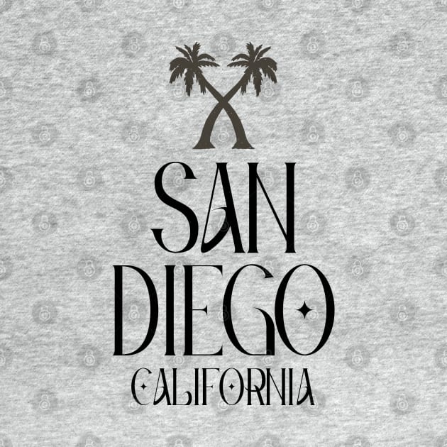 San Diego California by graphicsbyedith